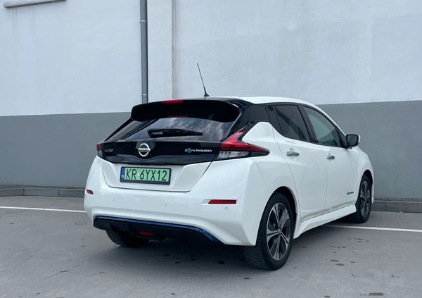 Nissan Leaf cena 83900 przebieg: 35000, rok produkcji 2019 z Sława małe 326